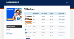 Desktop Screenshot of kamille.ee